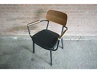Satelliet - jody plywood sc/ac - restaurantstoel (4x) - afbeelding 2 van  5
