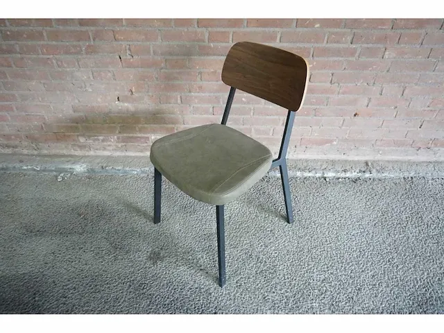 Satelliet - jody plywood sc/ac - restaurantstoel (4x) - afbeelding 4 van  5