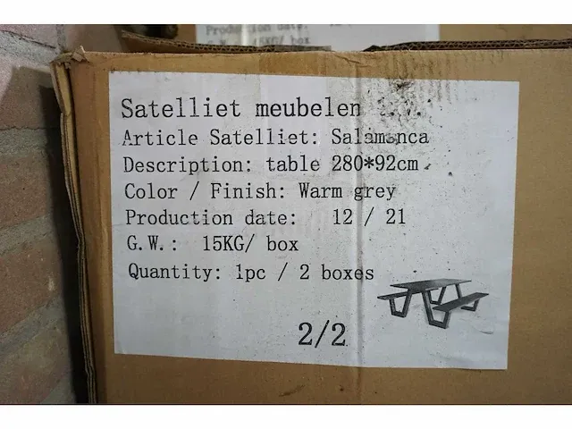Satelliet - salamanca t - picknicktafel (outdoor) - afbeelding 4 van  4