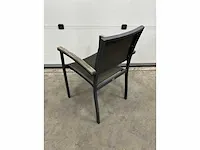 Satelliet aluminium terrasstoelen (18x) - afbeelding 3 van  7