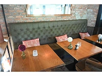 Satelliet complete restaurantset met treinbank - afbeelding 11 van  11