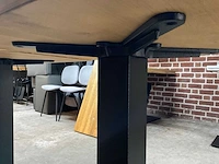 Satelliet eikenhouten restauranttafel (2x) - afbeelding 7 van  9