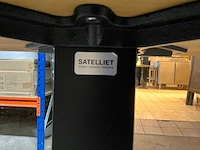Satelliet eikenhouten restauranttafel (4x) - afbeelding 6 van  7