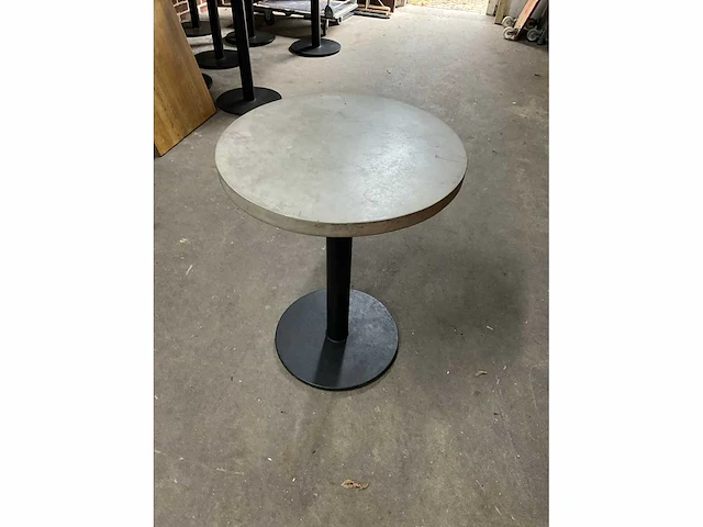 Satelliet hardstenen restauranttafel (3x) - afbeelding 2 van  8