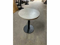 Satelliet hardstenen restauranttafel (3x) - afbeelding 2 van  8