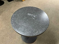 Satelliet hardstenen restauranttafel (9x) - afbeelding 3 van  9