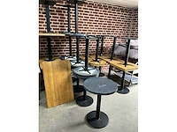 Satelliet hardstenen restauranttafel (9x) - afbeelding 9 van  9
