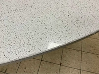 Satelliet hardstenen restauranttafel - afbeelding 6 van  7