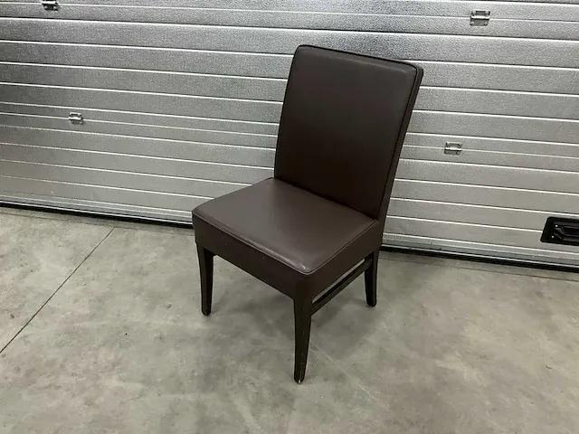 Satelliet kunstlederen restaurantstoelen (4x) - afbeelding 1 van  8