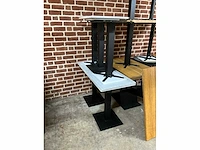 Satelliet natuurstenen terrastafel (5x) - afbeelding 9 van  9