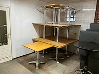 Satelliet restauranttafel (14x) - afbeelding 1 van  8