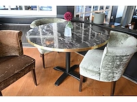Satelliet restauranttafel met 3 stoelen - afbeelding 5 van  6