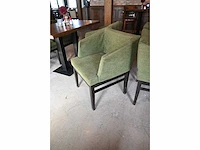 Satelliet restauranttafel met 4 stoelen - afbeelding 3 van  5