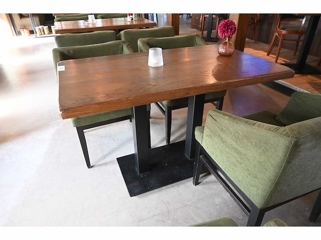 Satelliet restauranttafel met 4 stoelen - afbeelding 6 van  6