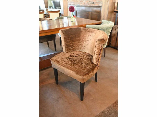 Satelliet restauranttafel met 6 stoelen - afbeelding 5 van  8