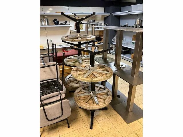 Satelliet terras bijzettafeltje (7x) - afbeelding 7 van  7