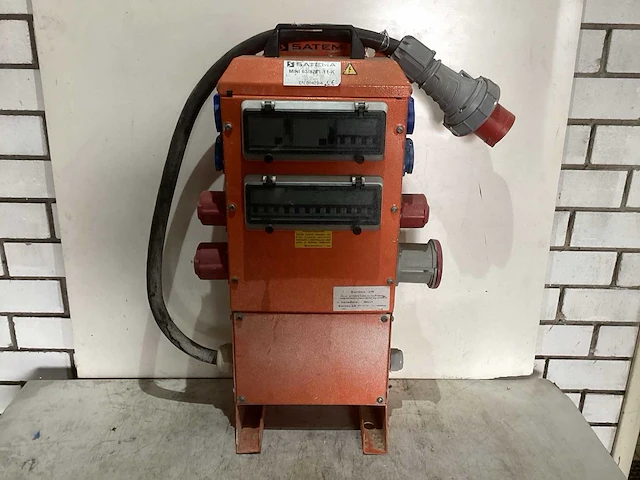 Satema mini 63/8211-11-k bouwaansluitkast - afbeelding 1 van  3