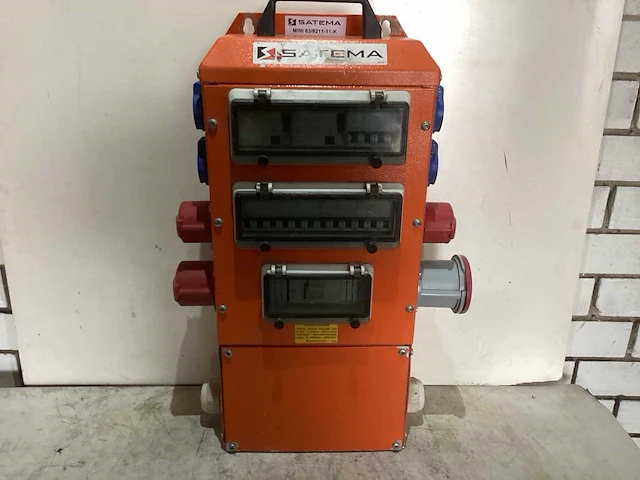 Satema mini 63/8211-11-k bouwaansluitkast - afbeelding 1 van  3