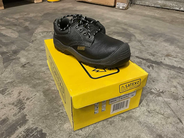Satexo rock i s3 laag paar werkschoenen (maat 36) (4x) - afbeelding 1 van  2