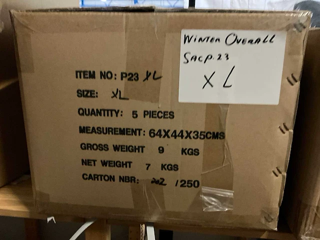 Satexo winter overall (10x) - afbeelding 5 van  6