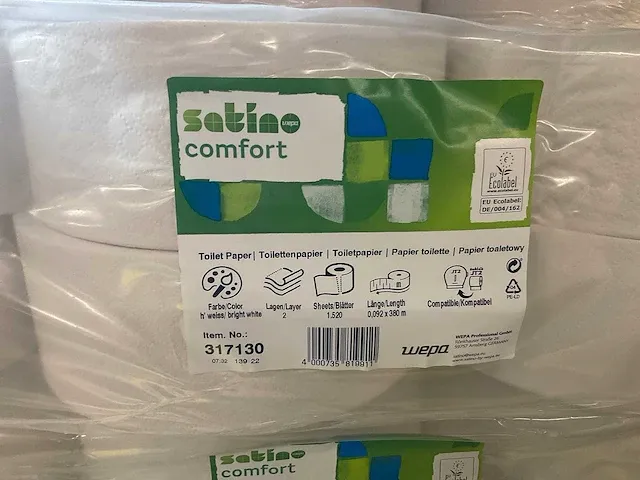 Satino - rollen toiletpapier (102x) - afbeelding 2 van  2
