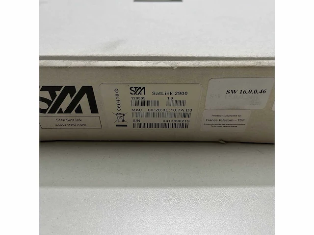 Satlink 2900 stm vsat satelliet receiver modem - afbeelding 2 van  3
