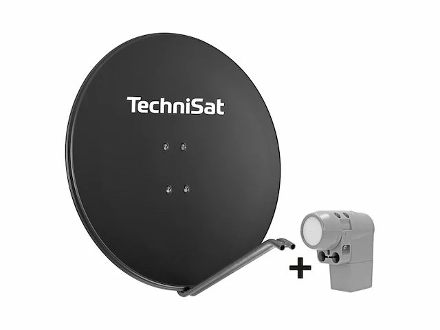 Satman 850 plus satellietschotel voor 4 deelnemers grijs - afbeelding 1 van  5