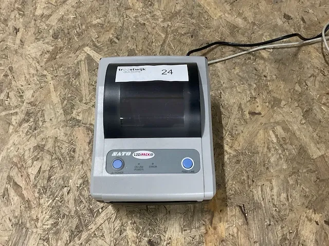 Sato cg408dt-rs labelprinter - afbeelding 1 van  5
