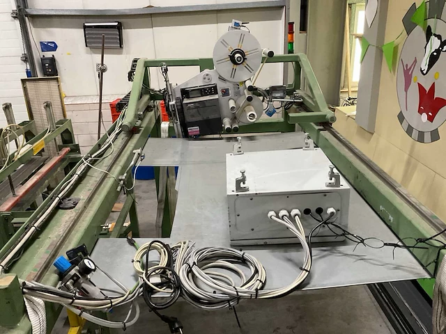 Sato s84 cx etiketteeraparaat in frame - afbeelding 2 van  6