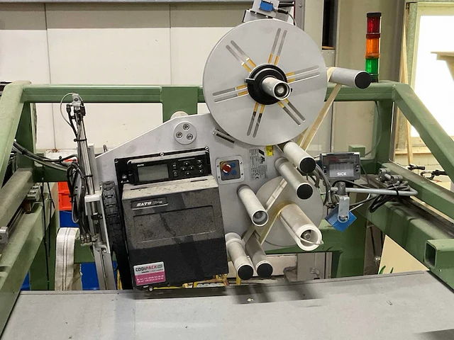 Sato s84 cx etiketteeraparaat in frame - afbeelding 3 van  6