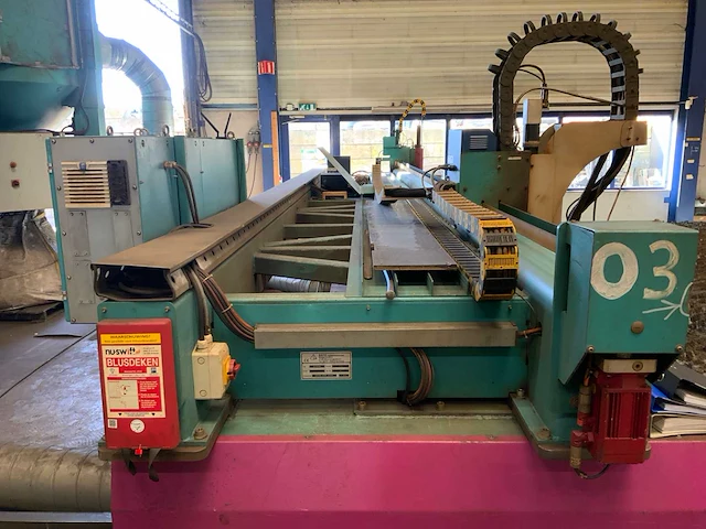 Sato satronik cnc portaal plasmasnijmachine (2x) - afbeelding 6 van  49