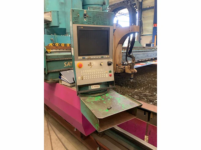 Sato satronik cnc portaal plasmasnijmachine (2x) - afbeelding 7 van  49