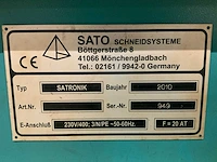 Sato satronik cnc portaal plasmasnijmachine (2x) - afbeelding 9 van  49