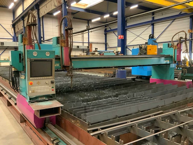 Sato satronik cnc portaal plasmasnijmachine (2x) - afbeelding 4 van  34
