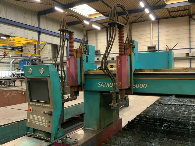 Sato satronik cnc portaal plasmasnijmachine (2x) - afbeelding 9 van  34