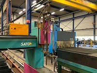Sato satronik cnc portaal plasmasnijmachine (2x) - afbeelding 10 van  34