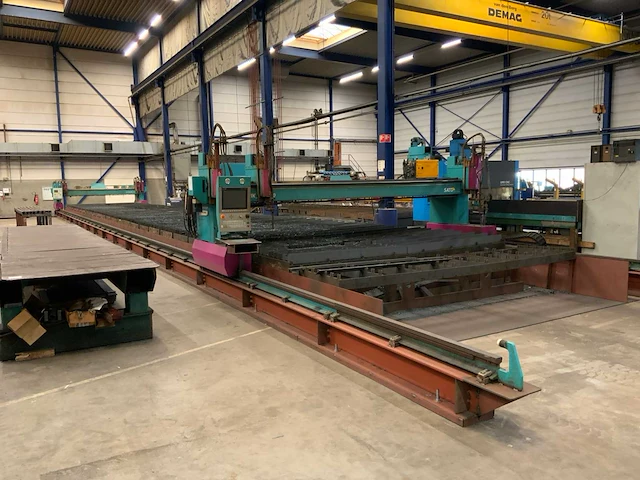 Sato satronik cnc portaal plasmasnijmachine (2x) - afbeelding 1 van  34