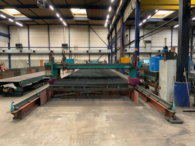 Sato satronik cnc portaal plasmasnijmachine (2x) - afbeelding 16 van  34