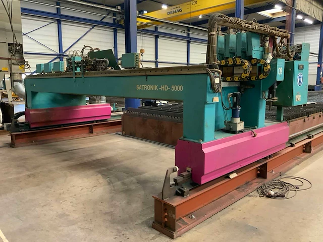 Sato satronik cnc portaal plasmasnijmachine (2x) - afbeelding 29 van  34