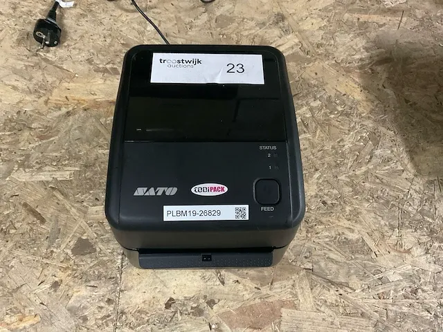 Sato ws408dt-std labelprinter - afbeelding 1 van  4