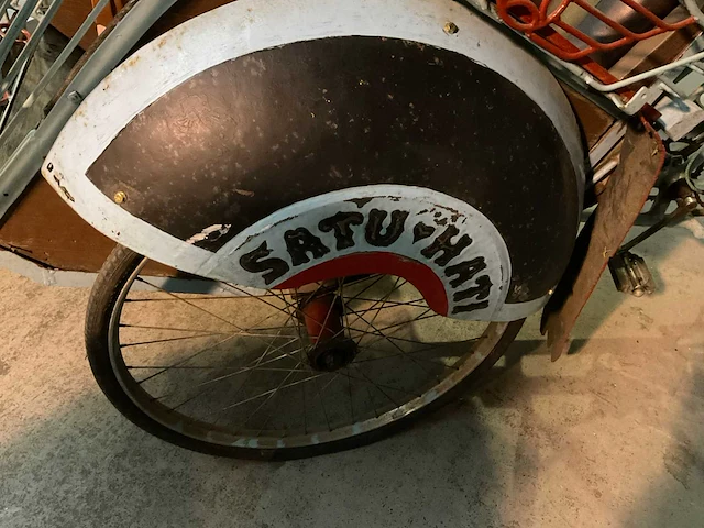 Satu hati antieke bakfiets - afbeelding 3 van  14