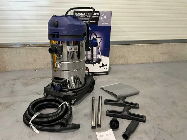 Sauber - 2025 - sg-s 100 liter - industriële stofzuiger - afbeelding 7 van  14