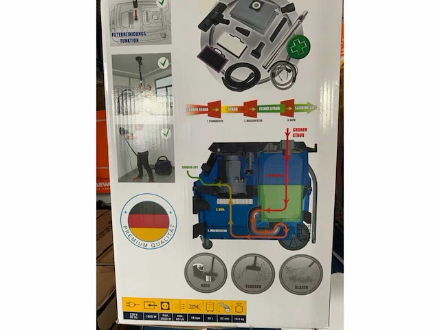 Sauber machinery - sg-p36l - industriële stofzuiger - afbeelding 11 van  11