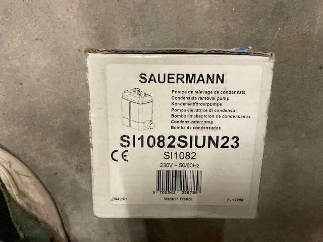 Sauermann si-1082 condensaatpomp t.b.v. deltapack - afbeelding 4 van  4