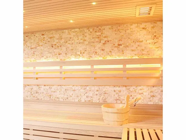 Sauna - prisma 220x220x210cm - afbeelding 6 van  7