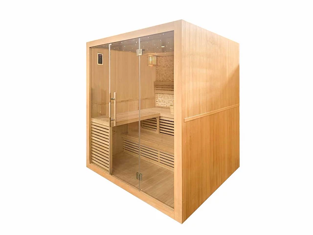 Sauna - rechthoekig 200x200x210cm - afbeelding 3 van  3