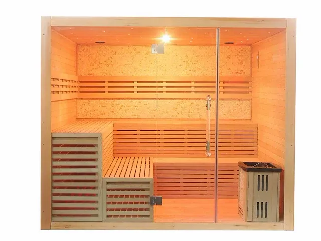 Sauna - rechthoekig 250x250x210cm - afbeelding 3 van  16