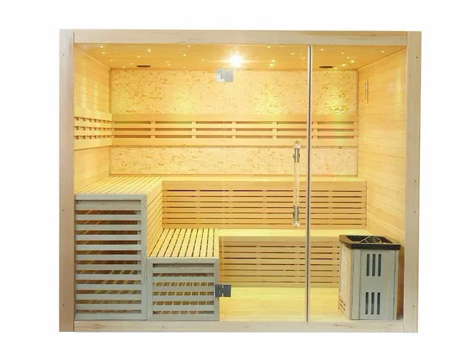 Sauna - rechthoekig 250x250x210cm - afbeelding 6 van  16