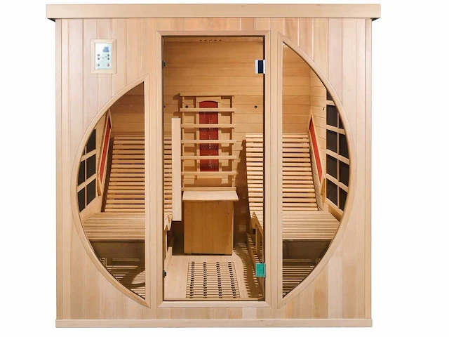 Sauna - vonato - laverno - rechthoekig met kachel - afbeelding 1 van  7
