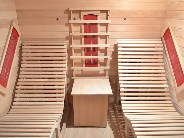 Sauna - vonato - laverno - rechthoekig met kachel - afbeelding 2 van  7